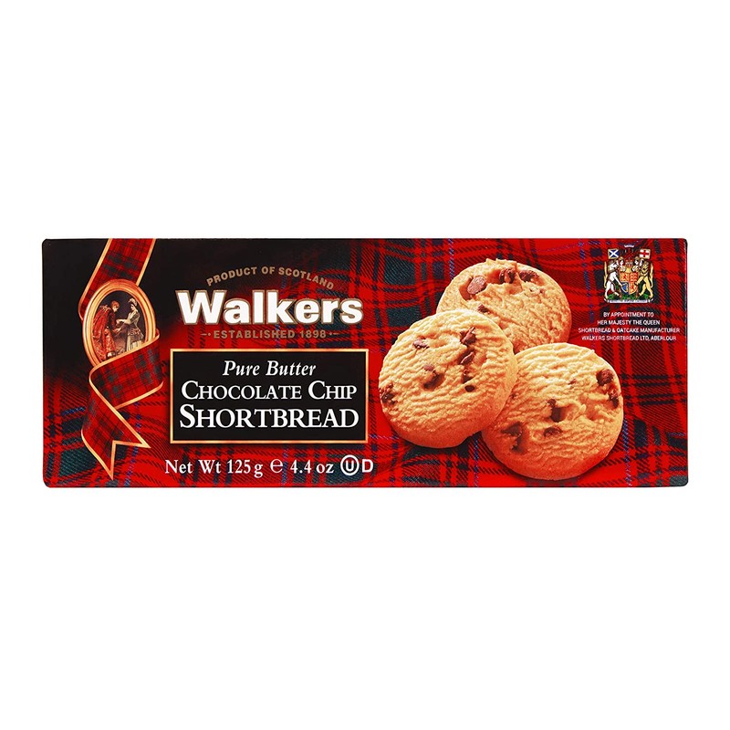 Walkers Classic Shortbread Chocolate Chip - 4.4 oz
