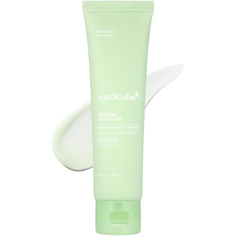 medicube Exosome Cica Tea Tree Cream for Sensitive Skin with