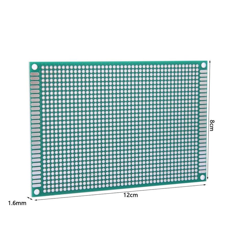 YWBL-WH Double Sided PCB Tinned Circuit Board 8 x 12