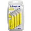 Interprox Plus Interdental Brushes Yellow Mini Pack of 6 (3 x Pack of 6)