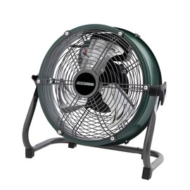 Masterforce 9" High Velocity DC Shroud Quiet Floor Fan Variable Speed Utility Ventilator