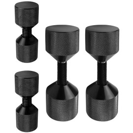 HUFEWU Aluminium Flange Two Hole Alignment Pins, 1-1/8" and 1-5/8" Dual Hole Pipe Flange Aligners Connection Alignment Pin, Detachable Double Hole Pins for Car Ship Large Machinery