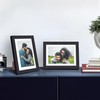 upsimples 5x7 Picture Frame, Display Pictures 4x6 with Mat or