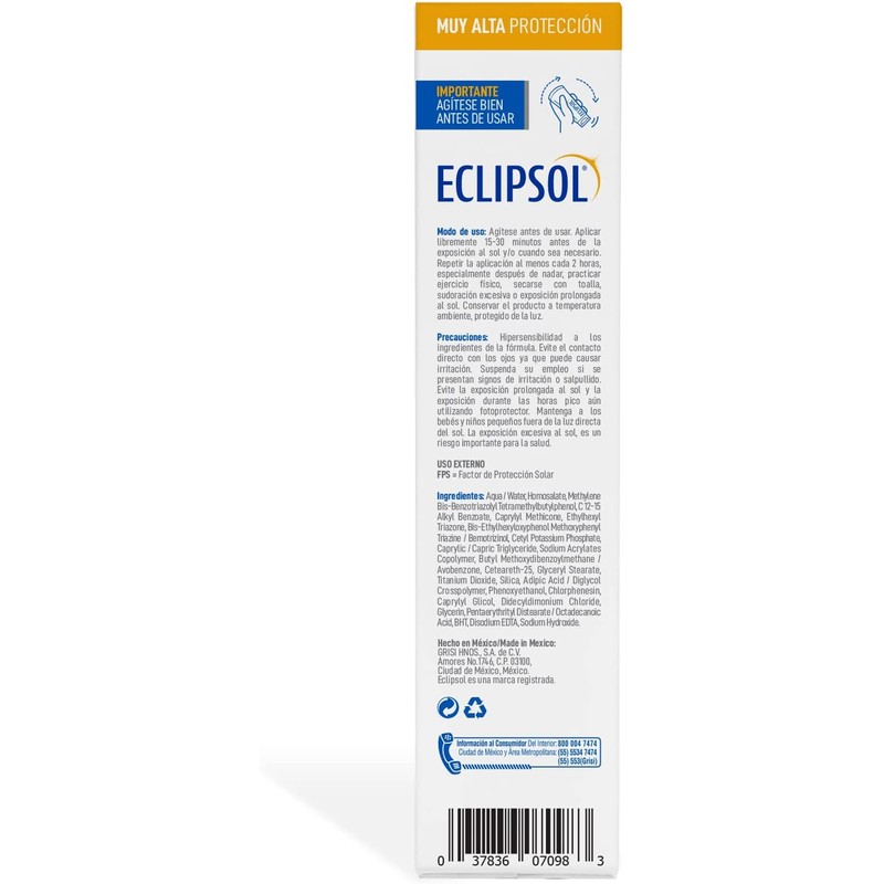 Pack Eclipsol Ultra FPS 50+ | Protector Solar Facial y