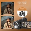 Muitune Camcorder Video Camera QHD 2.7K 56MP 16X Digital Zoom