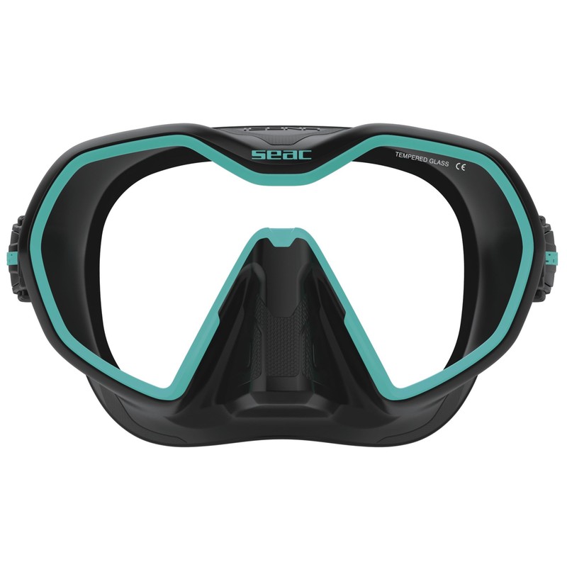 Seac Icona Frameless Single Lens Diving Mask, 100% Made in