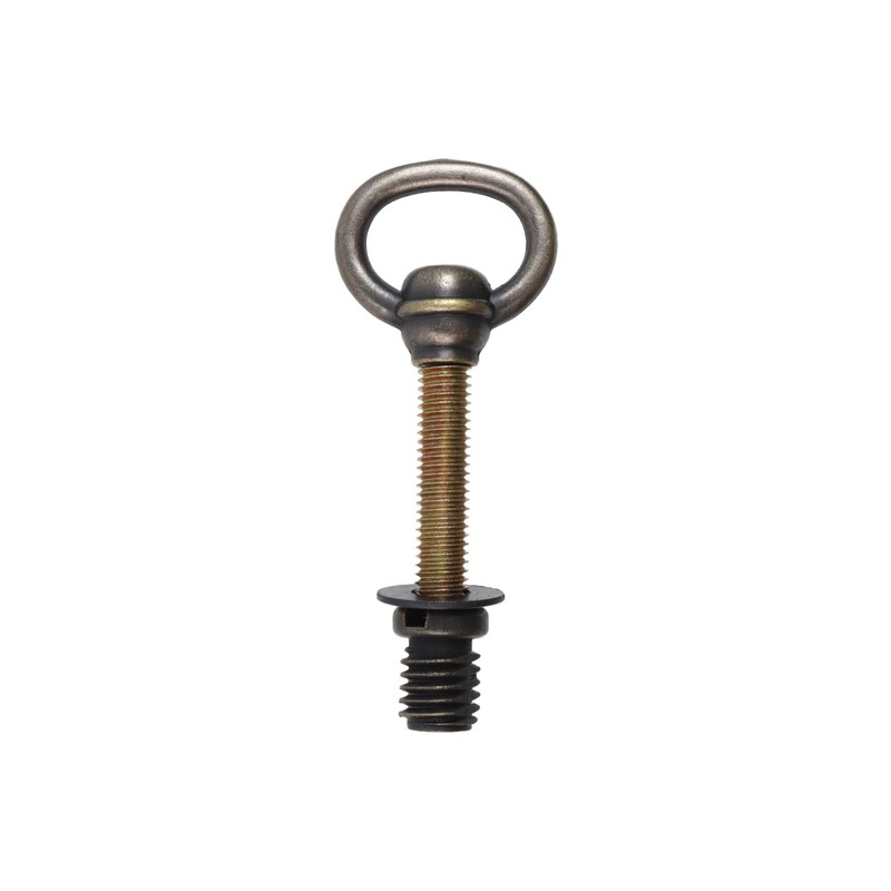 Chinflly 4 PCS Swivel Mirror Screws,Antique Brass Adjustable Mirrors Mounting