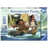 Ravensburger 10943 - Vaiana und Maui, 100 Teile Puzzle, Silver
