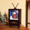 Mini Retro Christmas Snow Music TV Party Decoration Christmas Home