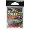 KATSUICHI KJ-21R KJ-21R Marine Suspension Moat, BOLLY Red #4-3.5g