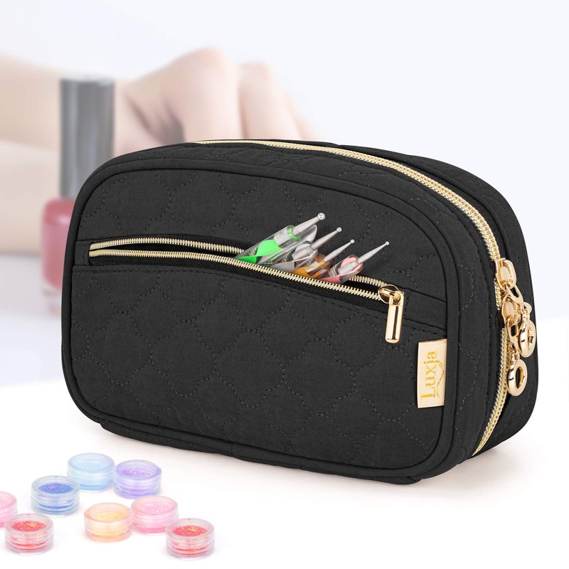 LUXJA Nail Polish Case - Holds 10 Bottles (15ml -