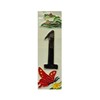 Hand-painted daytime pond-themed custom address ceramic house numbers tiles 15