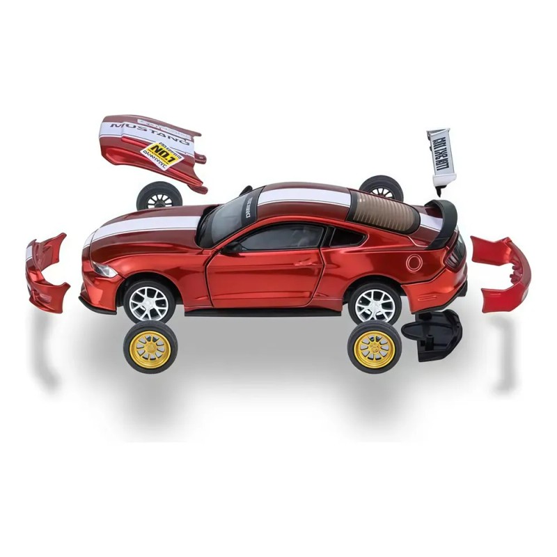 Carro De Juguete Colección Ford Mustang Gt Car Tuning 1:42