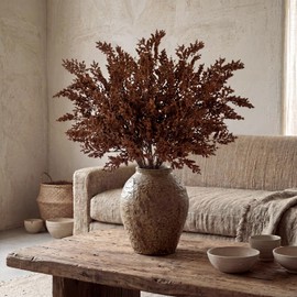 Luinabio 3 Pcs 44 Inch Faux Fall Branches for Vase, Wabi Sabi Decor