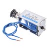 sourcing map DC 24V 0.4A Solenoid Electromagnet Push Pull Type