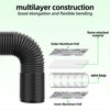 Dryer Vent Hose, 4inch 16FT Flexible Aluminum Pipe with Two