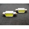 Lumiglow 36mm Cool White Interior Courtesy Dome Light Bulbs LEDs