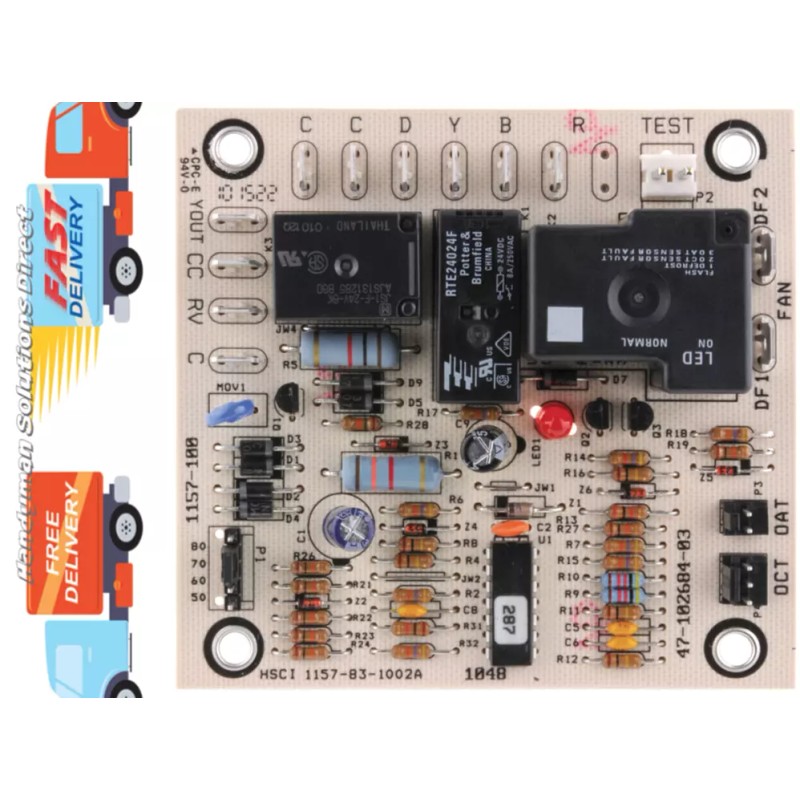Ruud Rheem Ruud Defrost Control Board & Sensor 47-102685-03