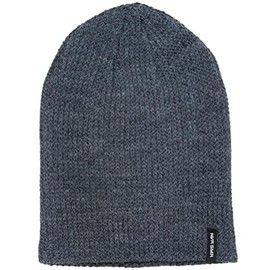 Never Summer Solid Beanie (Charcoal Heather)