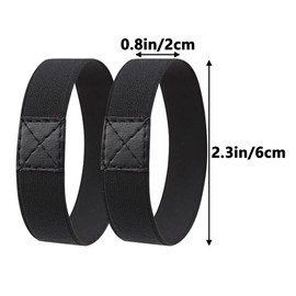 HAOBIN 3 Pairs of Shoelaces Fixing Band Laces Football Shoes Fixing Strap for Football Shoes Laces Fixing Band Football Stretch Band Shoelaces Suitable for Football Boots and High Heels (A)