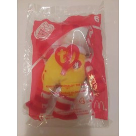 Ty McDonald's Happy Meal Ronald McDonald the Bear #6 Ty Beanie Baby Collection 2004