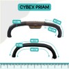 PROTEC TIF Cybex Priam Faux Leather Handlebar and Grip Set