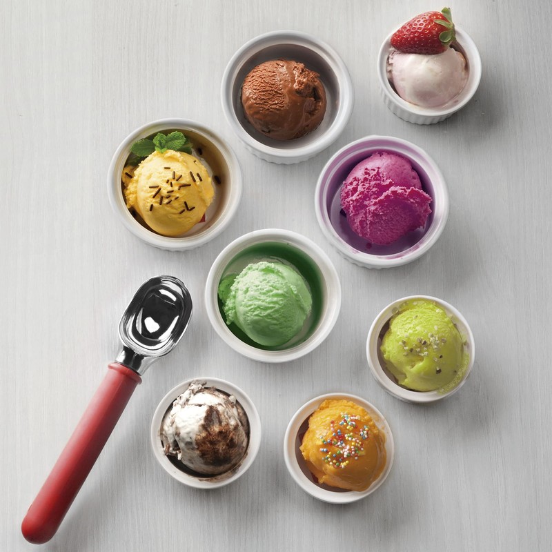 LACOR 66175 Ice Container, 18/10 Stainless Steel, Ice Cream, Holds