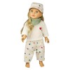 Heless 1531 - Cappellino per Bambole ''Heart Confetti'' in Beige