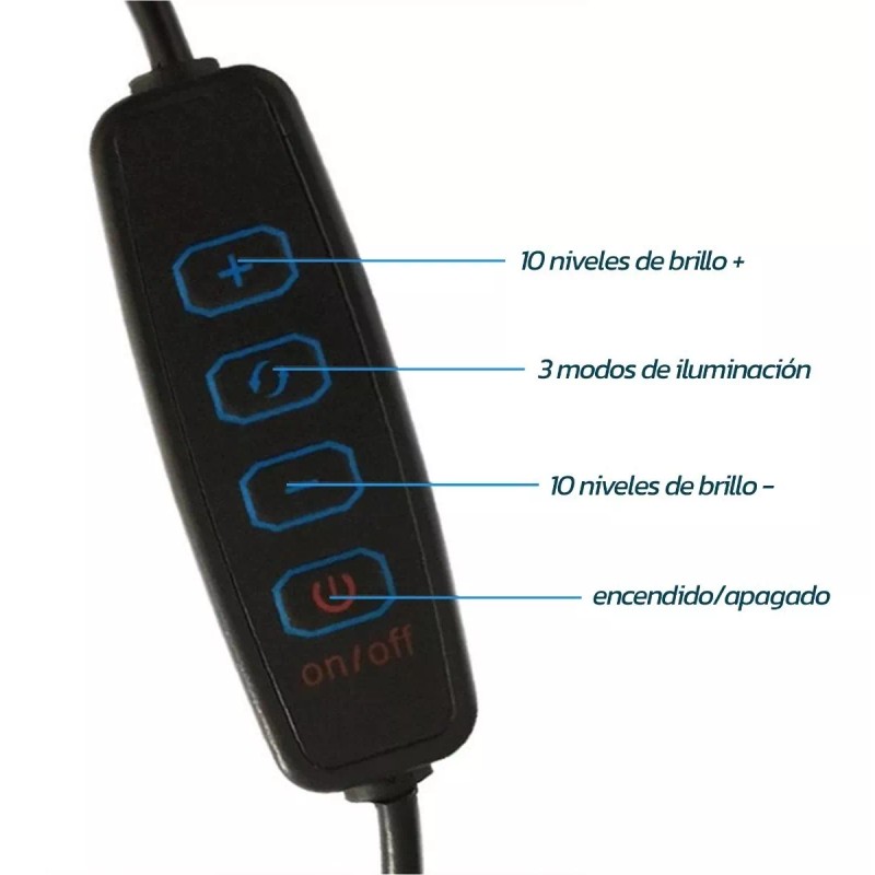 Tropicaltree 4 Lámparas De Escritorio Led Brazo Oscilante Giratoria