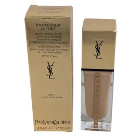 Yves Saint Laurent Touche Eclat Le Teint BR10 Cool Porcelain Foundation 0.84 oz