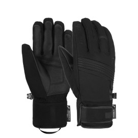 Reusch Louis R-TEX® XT Warm, Waterproof, Windproof and Breathable Unisex Winter Gloves, Finger Gloves, Snow Gloves, Ski Gloves for Men and Women, Black, 9