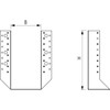 GH Joist Hanger Combi 04 External 100 x 90 mm