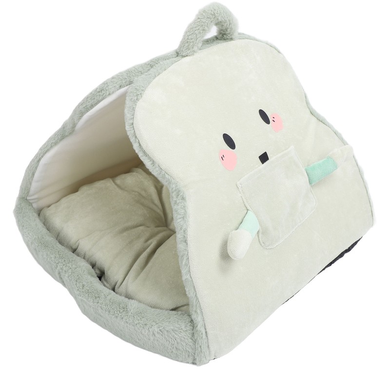 Pet Tent Cave Bed Soft Comfortable Breathable Warm Cat Bed