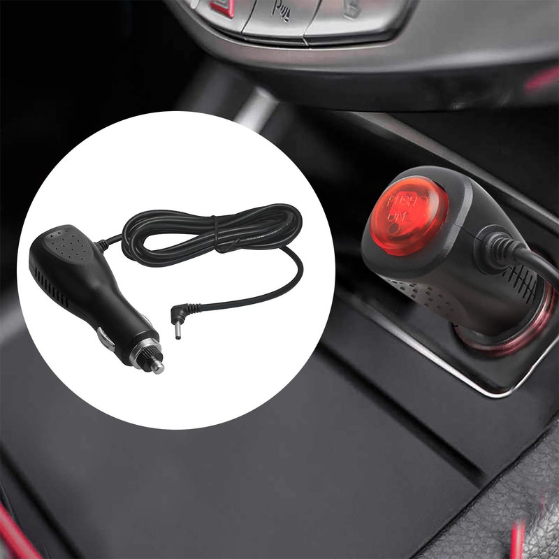 YeeBeny Straight Power Cord 12V/24V Input Compatible with for Cobra
