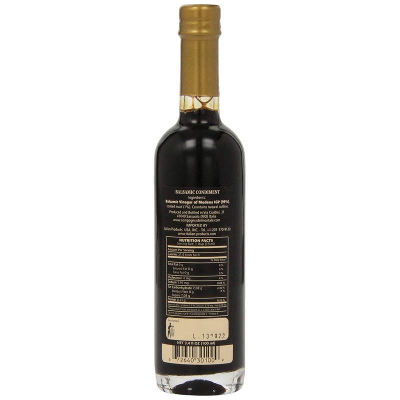 Compagnia Del Montale Balsamic Vinegar of Modena, 3.4-Ounce Unit