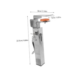 Operitacx Adjustable Drawer Fixing Clamp Stainless Steel Installation Clip for Secure Mounting Easy Setup Reliable Grip for Furniture