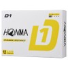 HONMA 2024 Homma D1 BT2401 Yellow (1 Dozen 12 Pack)