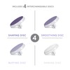 BELLASONIC 4-in-1 Rechargeable Electric Nail File Set with Travel Pouch