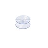 AQUANEAT 20 Pack 0.8/1.2 Inch Double Sided Suction Cups for