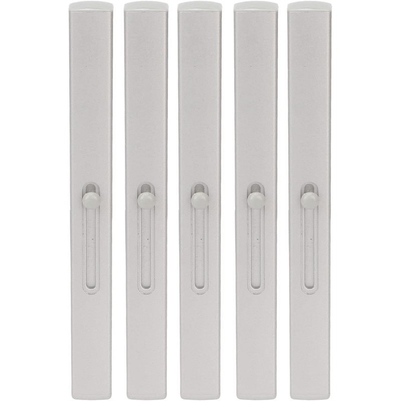 Pincel Retráctil Portátil para Labios, 5 Piezas de Nailon, Ideal