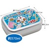 Skater ALB5NV-A Doraemon Bento Box, Sticker, 12.5 fl oz (370