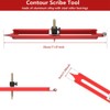 Upgrade Contour Measuring Tool, Precise Contour Scribe Tool with Adjustable
