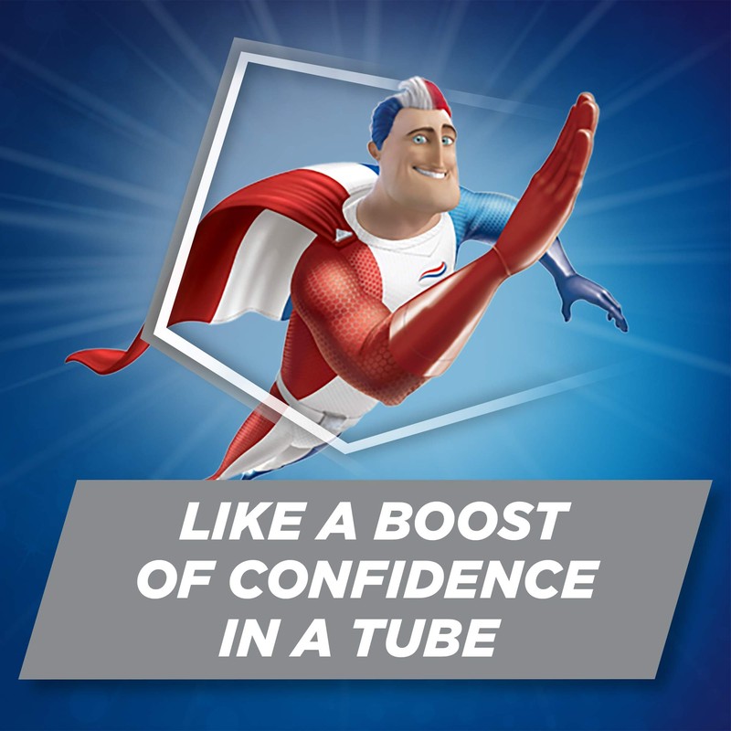 Aquafresh Extreme Clean Whitening Action Fluoride Toothpaste for Cavity Protection,