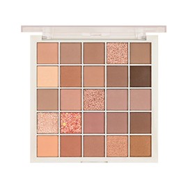 SNS People's Eyeshadow Palette 25 Colors Daily Butterfly Eye Palette Eye Shadow Better Eyes Cosmetics Commuting High Color Lasting Unique Powder Cosmetics Eye Shadow Makeup Training Cosmetics (05# Oat