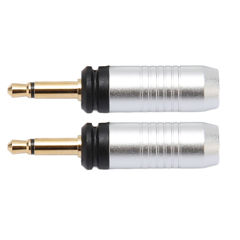 3.5mm Repair Plug Solder Type Gold Plated Replacement Mono Male