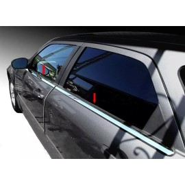 Best for Less fit:2005-2010 Chrysler 300 300C Dodge Magnum Window Sill Trim Stainless Steel