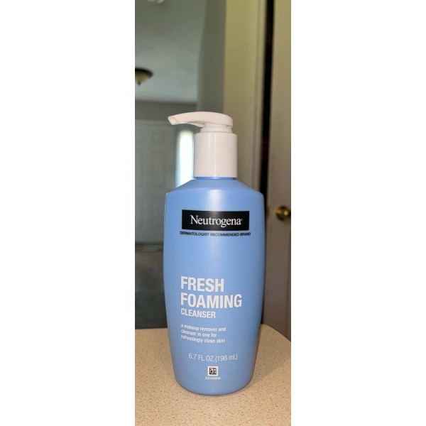 Neutrogena Fresh Foaming Facial Cleanser & Makeup Remover 6.7 oz