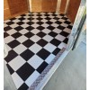 Achim Home Furnishings Black and White Vinyl Peel and Stick