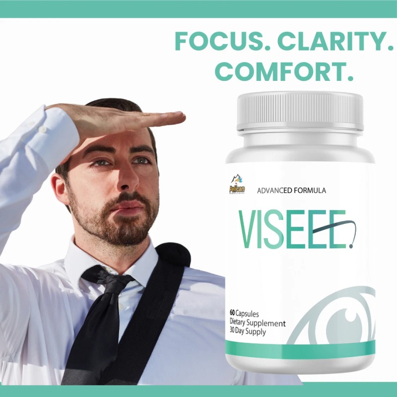 Pelican Vitamins VISEEE- Eye Support with Lutein- 5 Bottles- 300
