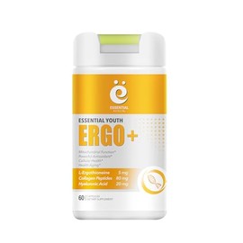 L-ergotioneína con péptidos de colágeno, ácido hialurónico, vitamina C y E, antioxidante avanzado, promueve la longevidad y el envejecimiento saludabl